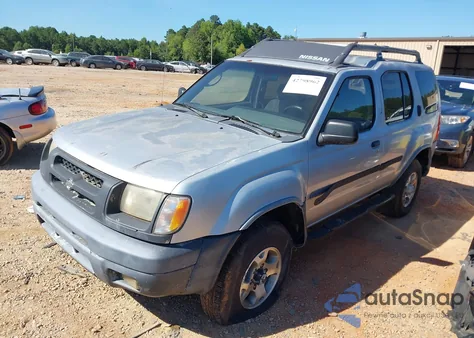 2000 Nissan Xterra Se/Xe из США, поврежденный, VIN 5N1ED28Y3YC537757